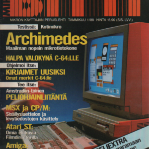 Mikrobitti 1988-01 : Testissä  kotimikro Archimedes