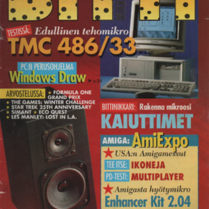 Mikrobitti 1992-04 : Testissä edullinen tehomikro TMC 486/33