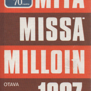 Mitä Missä Milloin 1987