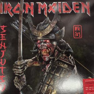 Iron Maiden : Senjutsu (Exclusive to HMV 180g Red & Black Triple Marble vinyl) Includes The Writing on the Wall and Stratenge (3-LP, Pkulut 15 €)