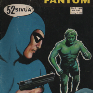 Musta-Naamio 1969 N:o 6 : Vihreät hirviöt