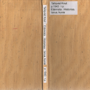 Eläinrata : Historiaa, tarua, kuvia