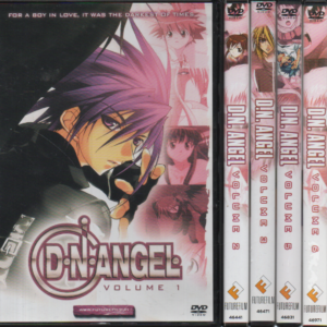 D.N. Angel 1-6 DVD (puuttuu 4)