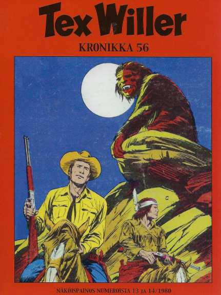 Tex Willer kronikka 56 : Uhka rajan takaa