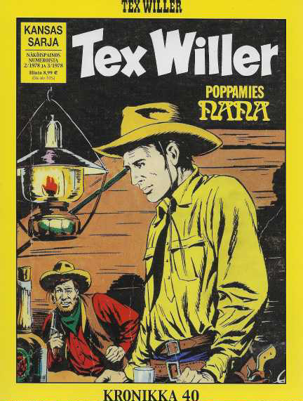 Tex Willer Kronikka 40 : Pidättäkää Tex Willer, Poppamies Nana