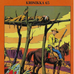 Tex Willer kronikka 65 : Arpiotsainen soturi, Verta kiskoilla (näköispainos numeroista 15 ja 14/1986)