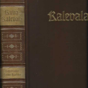 Kuva-Kalevala (Kuvittanut Aarno Karimo + kotelo p.1953 1.p. + numeroitu 49/1000)