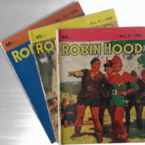 Robin Hood 1959 numerot 2, 8 ja 12