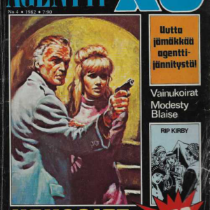 Agentti X9 1982-04 : Vainukoirat, Modesty Blaise ...